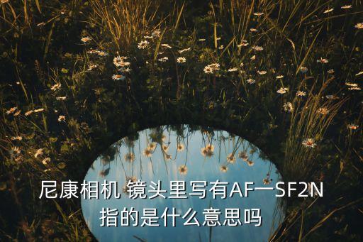 尼康相机 镜头里写有AF一SF2N指的是什么意思吗