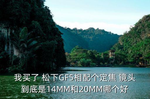 我买了 松下GF5相配个定焦 镜头到底是14MM和20MM哪个好