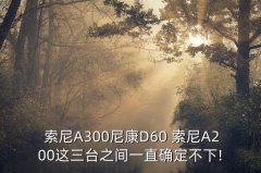 索尼a300拍摄技巧,摄影爱好者回顾录影带给我们的