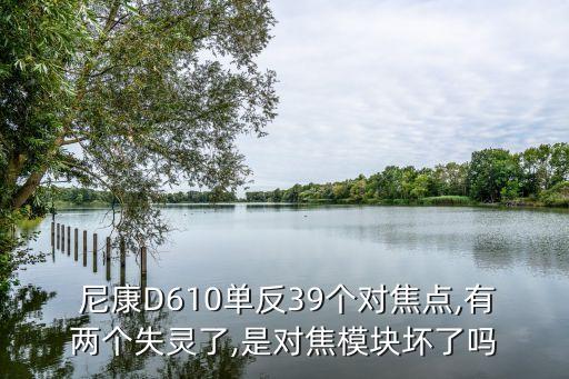  尼康D610单反39个对焦点,有两个失灵了,是对焦模块坏了吗