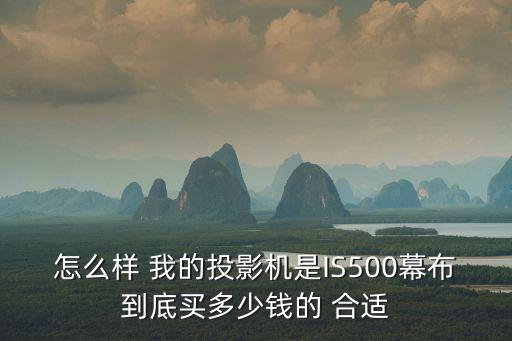 怎么样 我的投影机是IS500幕布到底买多少钱的 合适