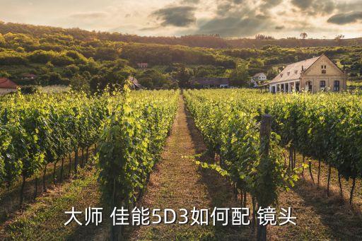 大师 佳能5D3如何配 镜头