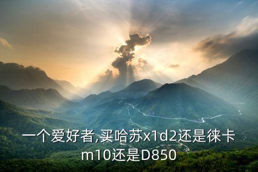 一个爱好者,买哈苏x1d2还是徕卡m10还是D850