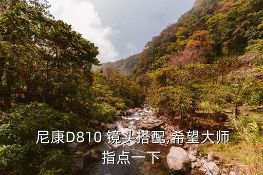  尼康D810 镜头搭配,希望大师指点一下