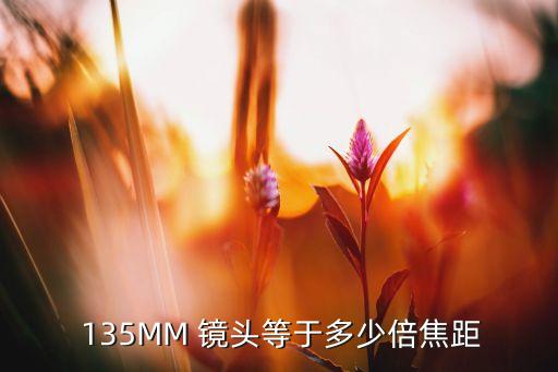  135MM 镜头等于多少倍焦距